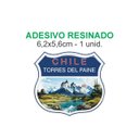 Ver imagem 4 de Adesivo Resinado Torres Del Paine Chile Decorativo
