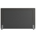 Ver imagem 4 de Cabeceira Cama Box Casal 140 Cm P05 Berlim Linho Cinza Escuro - Lyam Decor