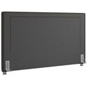 Ver imagem 1 de Cabeceira Cama Box Casal 140 Cm P05 Berlim Linho Cinza Escuro - Lyam Decor
