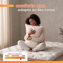 Ver imagem 5 de Colchão Queen Espuma D65 Pillow Top 158x198x30cm Bege Herval