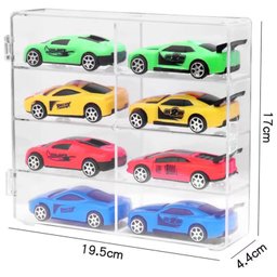Expositor De Carros De Brinquedo Com Dobradiça 8 Carrinhos - 3