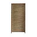 Ver imagem 2 de Porta Mirabela Ecológica 82x210cm Batente 11cm Fechadura Externa Taco de Golfe Abertura Direita Roda