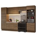 Ver imagem 3 de Armário de Cozinha Completa 330cm Rustic Stella Madesa 02