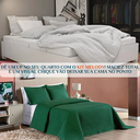 Ver imagem 4 de Conjunto Cama Casal Queen Size Melody Bordada 200 Fios Extra Macio - Ravena:verde