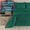 Ver imagem 5 de Conjunto Cama Casal Queen Size Melody Bordada 200 Fios Extra Macio - Ravena:verde