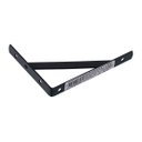 Ver imagem 2 de Kit 4X Suporte Mão Francesa para Prateleira 15 cm Preto