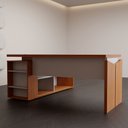 Ver imagem 7 de Mesa para Escritório Office 1 Porta Freijó/Branco - Panorama Móveis