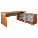 Ver imagem 5 de Mesa para Escritório Office 1 Porta Freijó/Branco - Panorama Móveis