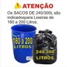 Sacos de Lixo 300 Litros Super Reforçado - 3