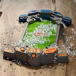 Jogo Tabuleiro Pebolim de Mesa com 6 Pçs Solta Água - Quanhe - 6