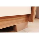 Ver imagem 6 de Guarda Roupa Casal 6 Portas e 4 Gavetas C/ Pés Norton Nature/off White - Henn