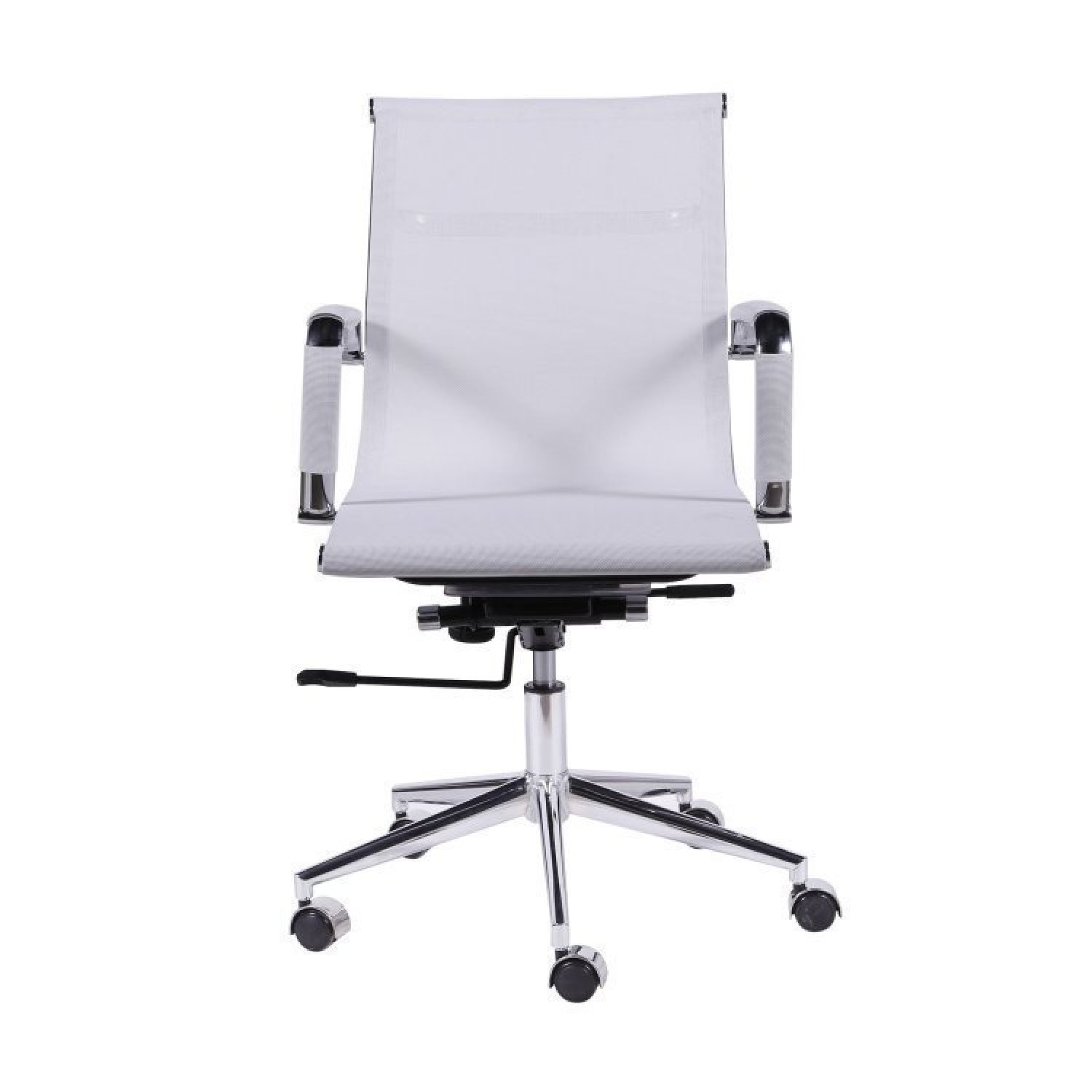 Kit 8 Cadeiras Para Escritorio Diretor Esteirinha Com Relax Corino 3303  - 2