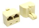 Ver imagem 5 de Adaptador Rj45 1 Macho X 2 Fêmeas 8p8c - Kit C/ 10 Unid