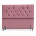 Ver imagem 1 de Cabeceira para Cama Casal Queen 160 Cm Olívia e Frame Suede Rose