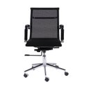 Ver imagem 3 de Kit 8 Cadeiras para Escritorio Diretor Esteirinha Tela Mesh 3303 Preto