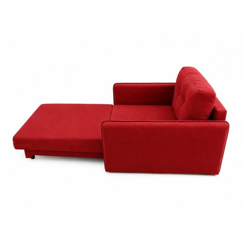 Poltrona Cama Solteiro 2 em 1 Conforto, Elegância Veludo:Vermelho