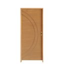Ver imagem 2 de Kit Porta de Madeira 210x82cm Batente 11cm Fechadura Golf Concept 11 Rodam Abertura Esquerda Marrom/