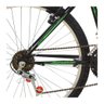 Bicicleta Polimet MTB Poli Podium Quadro 17/Aro 26/18 Velocidades Preto/Verde 7700 - 3