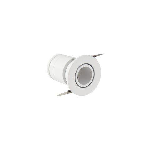 Spot de Embutir Nordecor Lun Redondo Led Alto Irc 90 3w Bivolt Branco 2700k Luz Amarela 6502