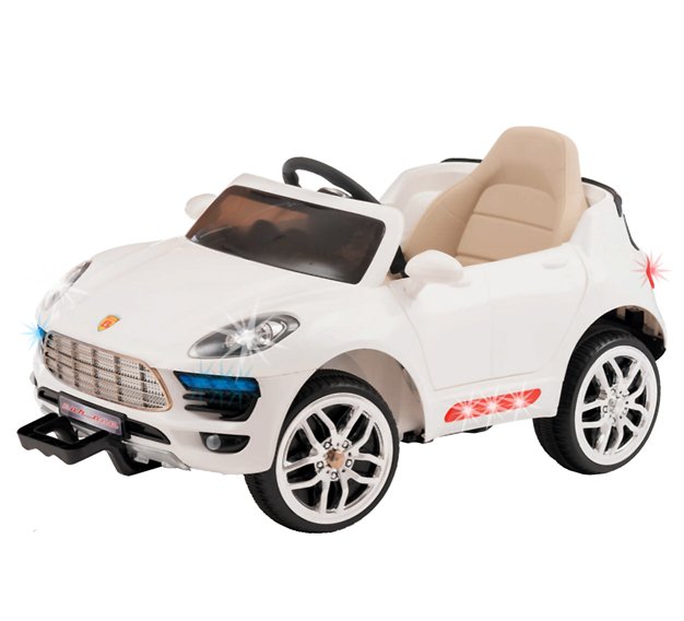 Carro Eletrico Infantil com som Car One PS Branco - Biemme