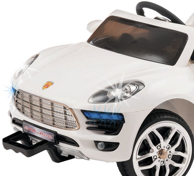 Carro Eletrico Infantil com som Car One PS Branco - Biemme - 2