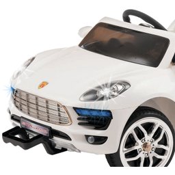 Carro Eletrico Infantil com som Car One PS Branco - Biemme - 2