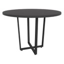 Ver imagem 5 de Mesa de Reunião Redonda Industrial 110cm com Pés em Metal Executive Preto
