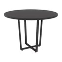 Ver imagem 4 de Mesa de Reunião Redonda Industrial 110cm com Pés em Metal Executive Preto