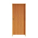 Ver imagem 2 de Kit Porta de Madeira 210x82cm Batente 11CMFECHADURA Golf Concept 11 Rodam Abertura Direita Marrom/Im