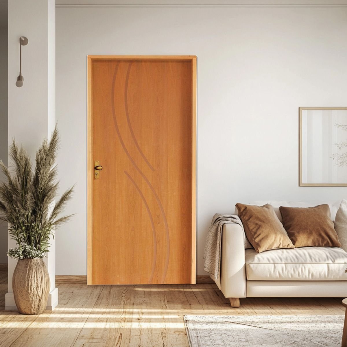 Kit Porta Pronta Sarrafeada 210x62cm Externa Concept 9 Hale