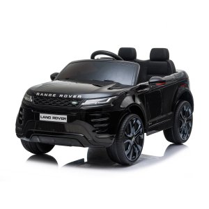Mini Carro Elétrico Infantil Criança 12v Land Rover Evoque Controle Remoto Preto Brinqway Bw-128pt B