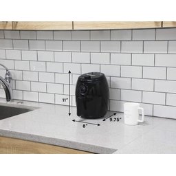 Elite Gourmet Eaf-0201 Air Fryer Elétrica 2.1qt Preto 1000w - 7