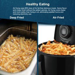 Elite Gourmet Eaf-0201 Air Fryer Elétrica 2.1qt Preto 1000w - 6