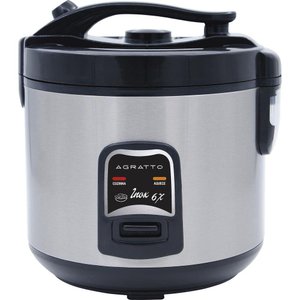Panela de Arroz Agratto Pa6x 400w Inox 127v