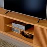 Rack para TV até 75 Polegadas 100% MDF Ripado 2 Portas Logan - 9