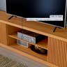 Rack para TV até 75 Polegadas 100% MDF Ripado 2 Portas Logan - 4