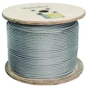 Ver imagem 1 de Cabo de aço galvanizado 8mm formação 6 x 19 AF, lance com 30 metros para escada de marinheiro