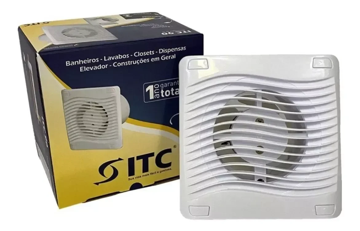 Exaustor Itc 90 Ed12 C/ Grade 170mmx170mm 220v