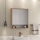 Ver imagem 1 de Espelheira para Banheiro Cecília 2 Portas com Espelho