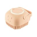 Ver imagem 1 de Escova de Banho Pets Silicone Dispenser Shampoo Massageadora