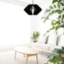 Ver imagem 5 de Luminária Teto tipo Pendente VINCI MDF - Completa - Cor: Preta