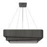 Pendente Trinity Retangular 85cm - 1 Luz Adrilustres Preto - 1