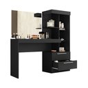 Ver imagem 4 de Penteadeira com Espelho Preto Tx Notável Móveis