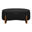 Ver imagem 2 de Banqueta Decorativa Orgânica Puff Thor 100cm para Sala e Quarto Bouclé:preto