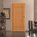 Ver imagem 1 de Kit Porta de Madeira 210x72cm Batente 11cm Fechadura Golf Belissima 9 Rodam Abertura Esquerda Marrom