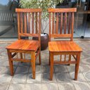 Ver imagem 2 de Jogo de Mesa de Jantar Mineira Rústica 8 Lugares Tampo Madeira Maciça Peroba Rosa 200cm Nossa Kasa