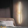 Arandela 80cm Linear 16w 3000k Dourado Moderna Lumier Bivolt - 2
