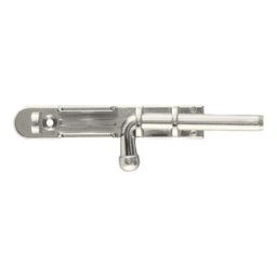 Ferrolho Naval 520 Silvana 6cm Aço Niquelado - 1