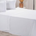 Ver imagem 2 de Jogo de Cama Casal Serenitá 4 Pçs Bordado Festonê 138x188x30cm White