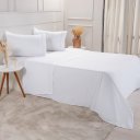 Ver imagem 1 de Jogo de Cama Casal Serenitá 4 Pçs Bordado Festonê 138x188x30cm White